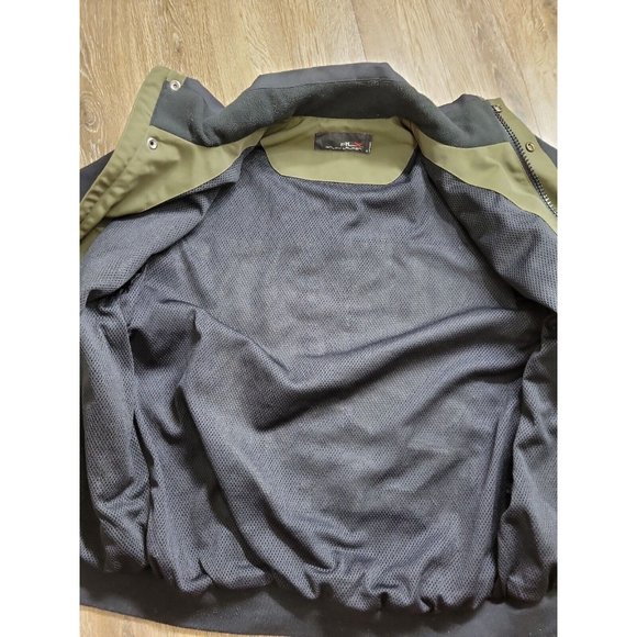 RLX Ralph Lauren Men's M Mid-Weight Winter Jacket Ski Zip Pockets Button Snap - Picture 6 of 12